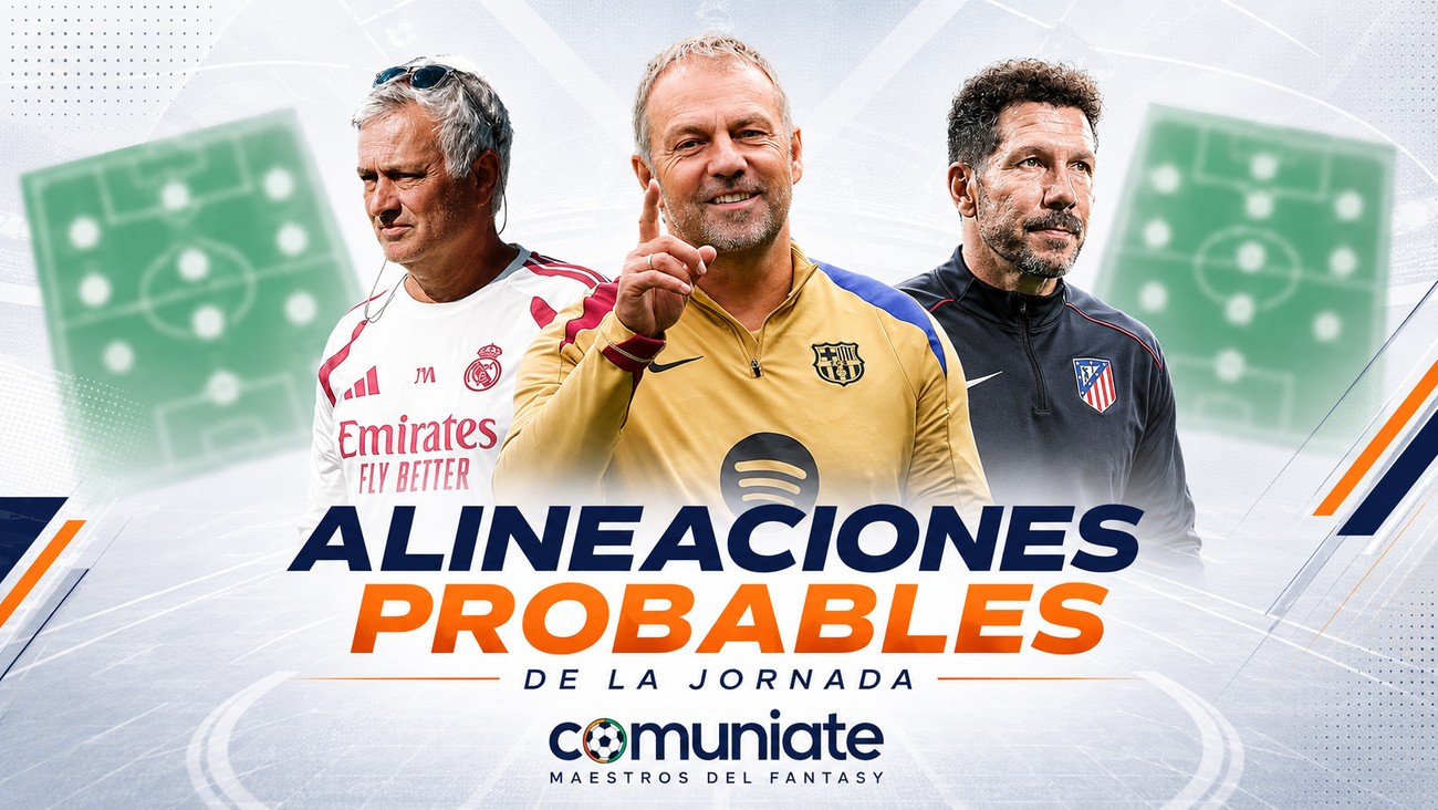 Alineaciones probables  de la Jornada 5 de LaLiga