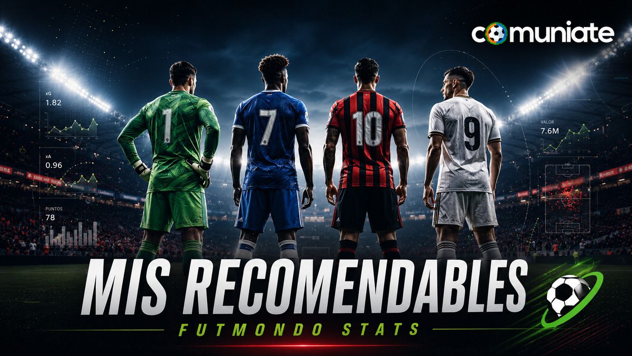 Mis recomendables en Futmondo Stats Jornada 5