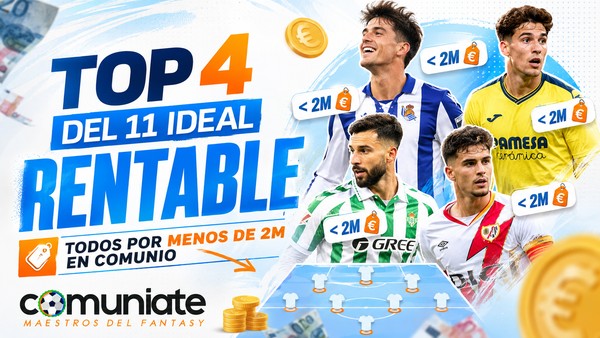 Los jugadores destacados del once rentable Comunio de la Jornada 32
