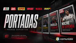 Front Page AS, MARCA, MUNDO DEPORTIVO, SPORT, SUPERDEPORTE... of today.