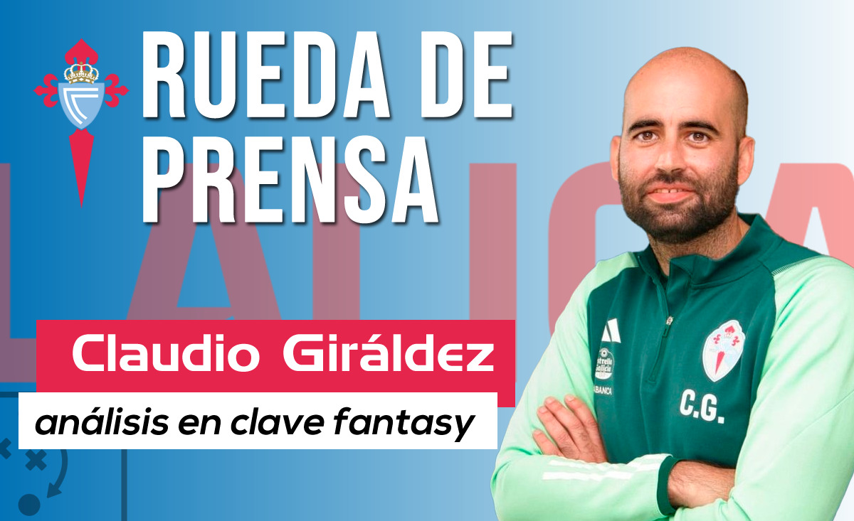 Giráldez sobre Iago Aspas, De La Torre, Ristic, Renato Tapia y el Betis