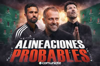 Alineaciones probables de la Jornada 30 de LaLiga Alineaciones probables de la Jornada 30 de LaLiga