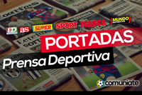 Portada AS, MARCA, MUNDO DEPORTIVO, SPORT, SUPERDEPORTE... del día de hoy. Portada AS, MARCA, MUNDO DEPORTIVO, SPORT, SUPERDEPORTE... del día de hoy.