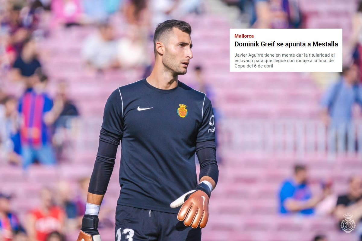 Dominik Greif podría ser titular esta jornada Dominik Greif podría ser titular esta jornada