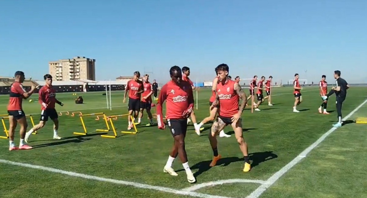 Bajas importantes en el entrenamiento del Granada Bajas importantes en el entrenamiento del Granada