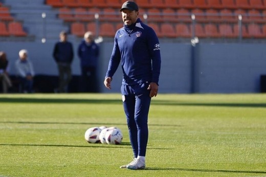 Ensayo de Simeone para enfrentarse a Osasuna