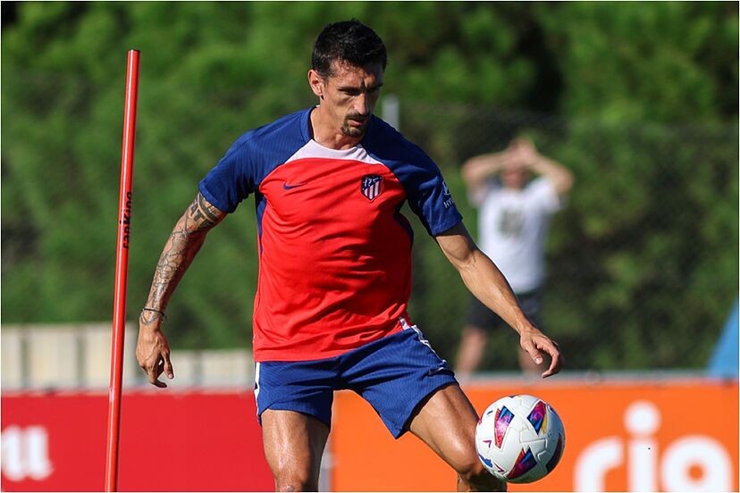 Nueva baja en el entrenamiento del Atlético de Madrid Nueva baja en el entrenamiento del Atlético de Madrid