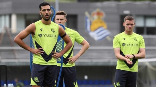 Mikel Merino será baja ante el Rayo