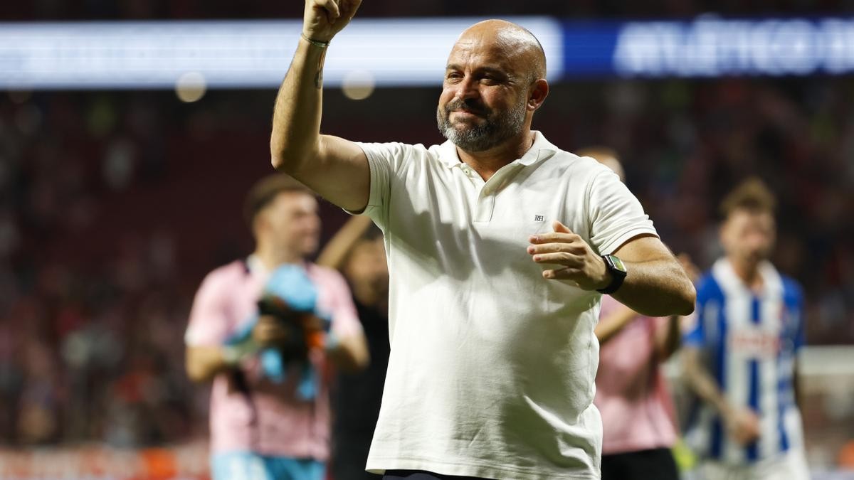 Manolo sobre Joan García, Cheddira, Alejo Véliz, la alineación, el mercado y valoración del punto Manolo sobre Joan García, Cheddira, Alejo Véliz, la alineación, el mercado y valoración del punto