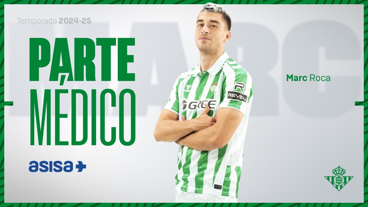 New official medical report on Marc Roca New official medical report on Marc Roca