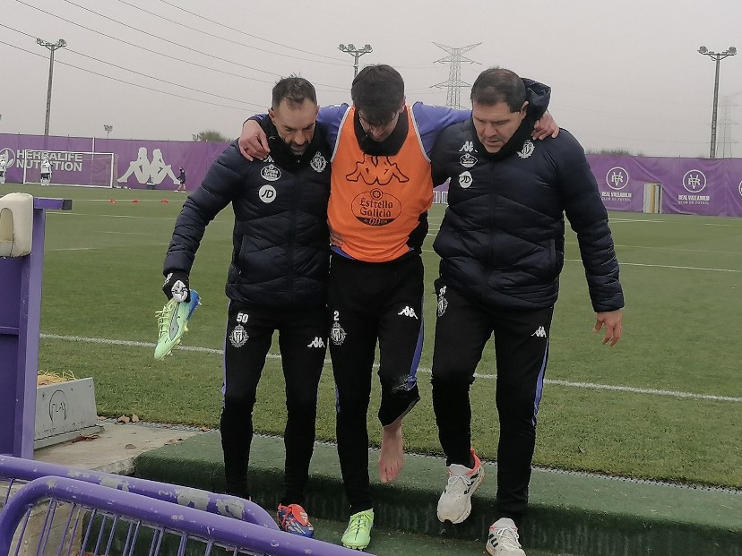 Nueva lesión muy importante para el Real Valladolid Nueva lesión muy importante para el Real Valladolid