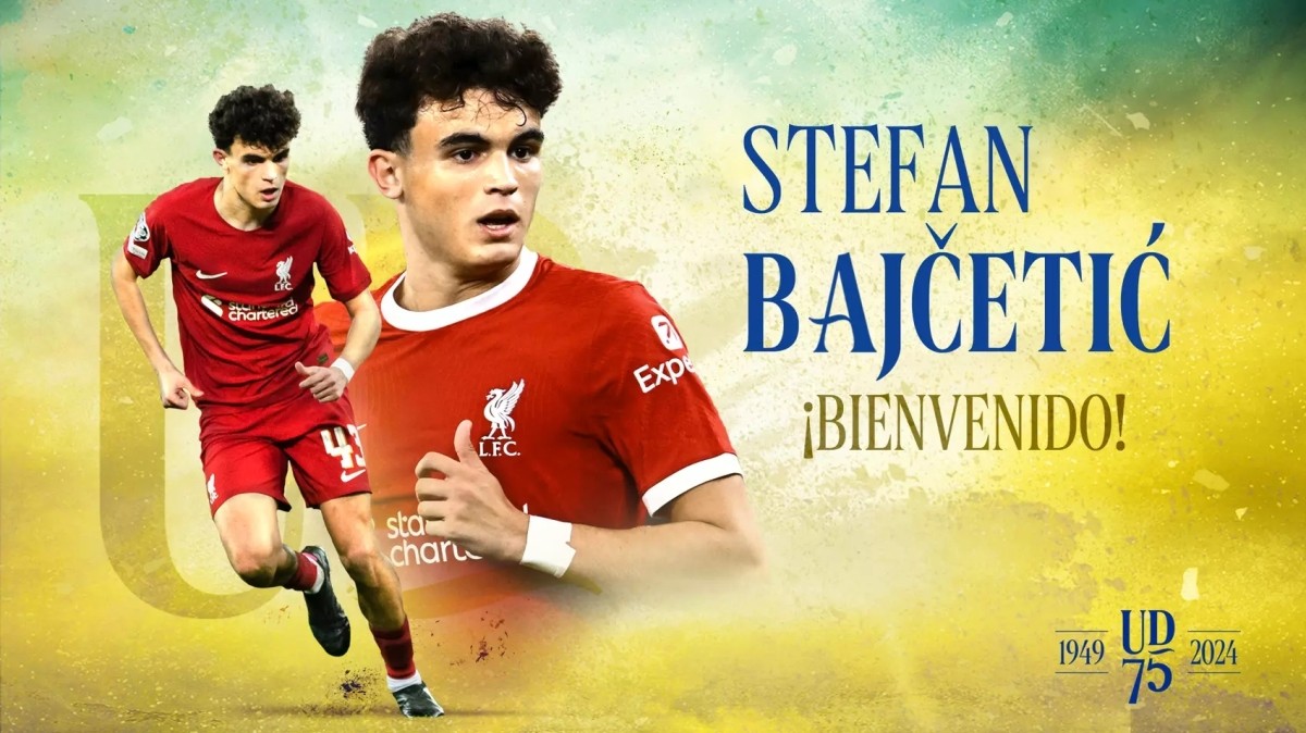 La UD Las Palmas hace oficial el fichaje de Bajcetic La UD Las Palmas hace oficial el fichaje de Bajcetic