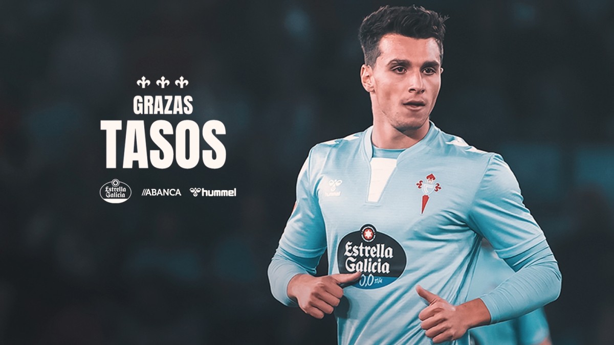 El Celta de Vigo hace oficial la salida de Douvikas al Como El Celta de Vigo hace oficial la salida de Douvikas al Como