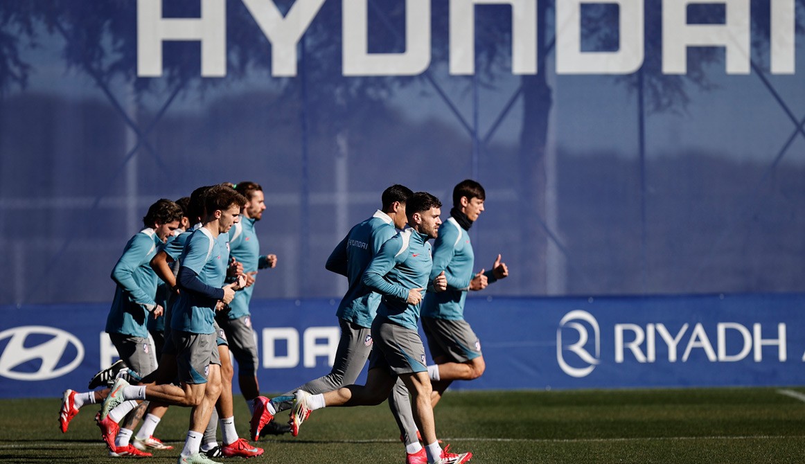 Simeone ensaya once para recibir al Celta de Vigo Simeone ensaya once para recibir al Celta de Vigo