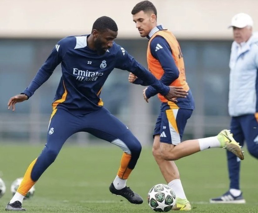 Buenas noticias con Rüdiger y Alaba en el Real Madrid y Fede Valverde no entrena con el grupo Buenas noticias con Rüdiger y Alaba en el Real Madrid y Fede Valverde no entrena con el grupo