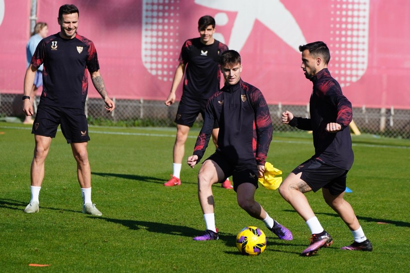 Baja importante en el entrenamiento del Sevilla Baja importante en el entrenamiento del Sevilla