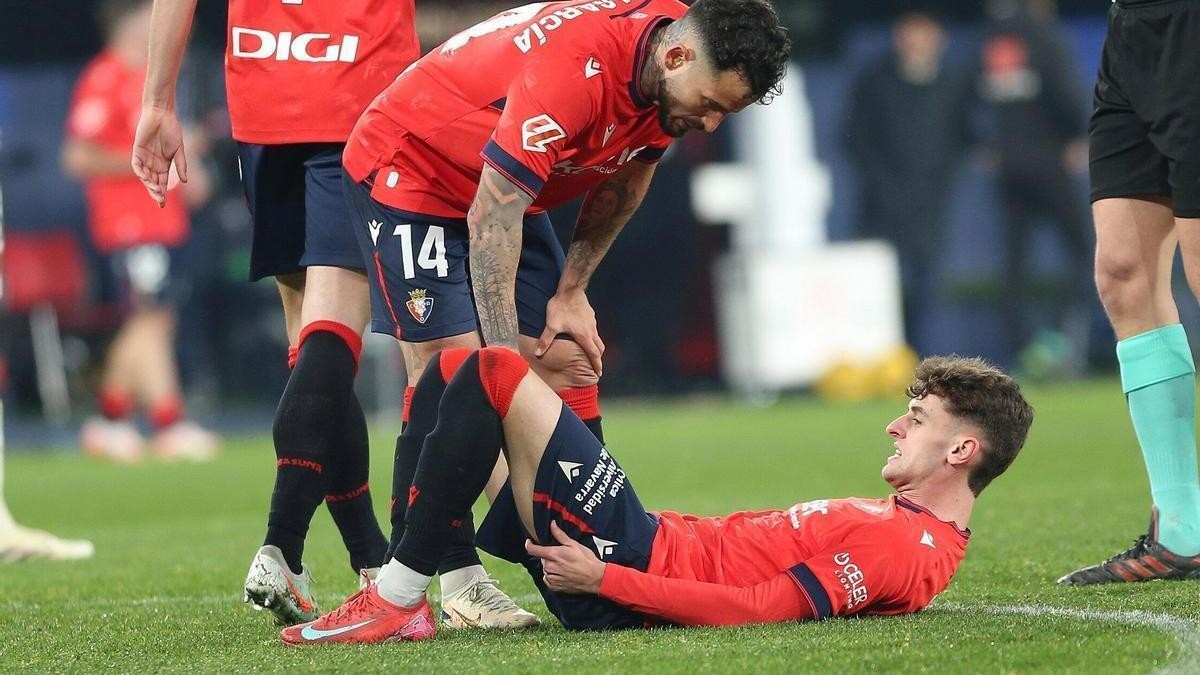 Se confirma la lesión de Aimar Oroz ¡Descartado ante el Barcelona! Se confirma la lesión de Aimar Oroz ¡Descartado ante el Barcelona!
