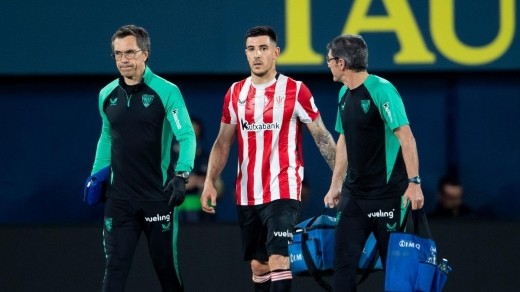Parte médico oficial de Yuri Berchiche