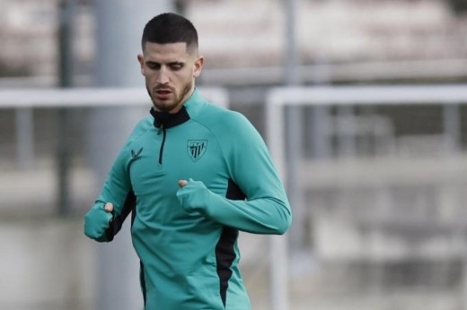 Sancet causa baja en el entrenamiento del Athletic