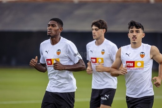 Baja muy importante en el entrenamiento del Valencia