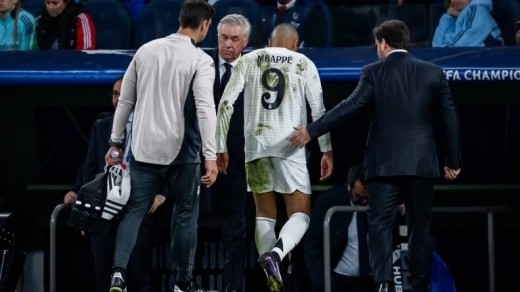 Dudas en el Real Madrid por la lesión de Mbappé