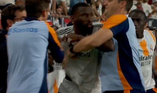 Las posibles sanciones a Rüdiger, Bellingham y Lucas Vázquez
