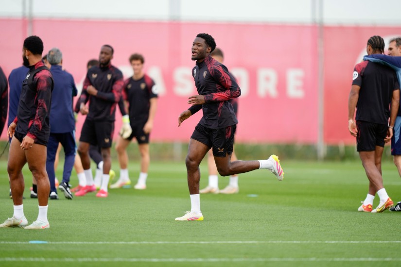 Baja importante en el entrenamiento del Sevilla Baja importante en el entrenamiento del Sevilla