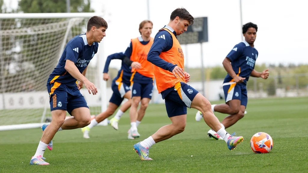 Última hora de Mbappé y Vinicius Jr baja en un entrenamiento con ocho bajas Última hora de Mbappé y Vinicius Jr baja en un entrenamiento con ocho bajas