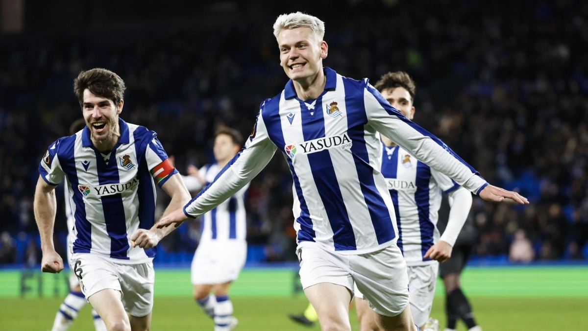Lesión importante en la delantera de la Real Sociedad Lesión importante en la delantera de la Real Sociedad