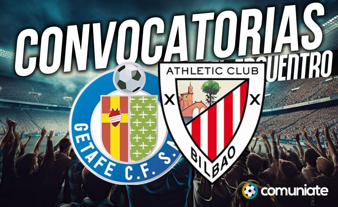 Jugadores convocados para el partido Getafe y Athletic. Jornada 36. Jugadores convocados para el partido Getafe y Athletic. Jornada 36.