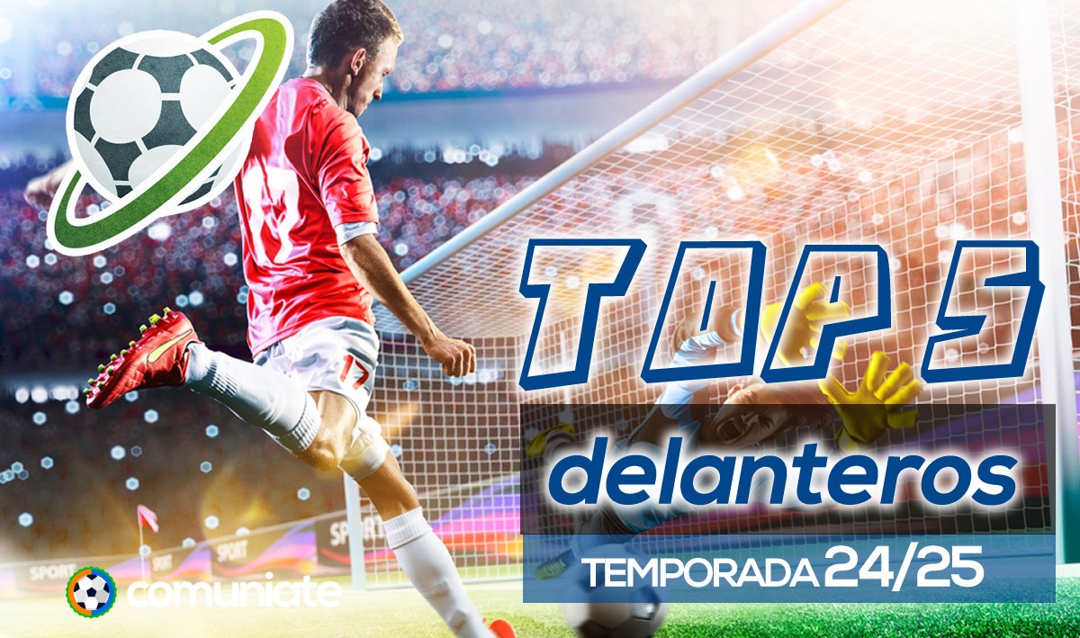 Top 5 delanteros en Futmondo Stats 24/25 Top 5 delanteros en Futmondo Stats 24/25