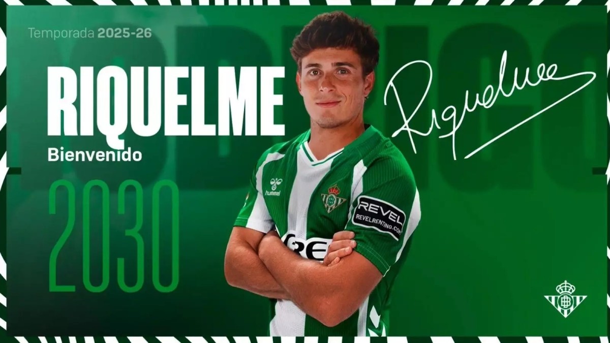 El Real Betis hace oficial el fichaje de Rodrigo Riquelme El Real Betis hace oficial el fichaje de Rodrigo Riquelme