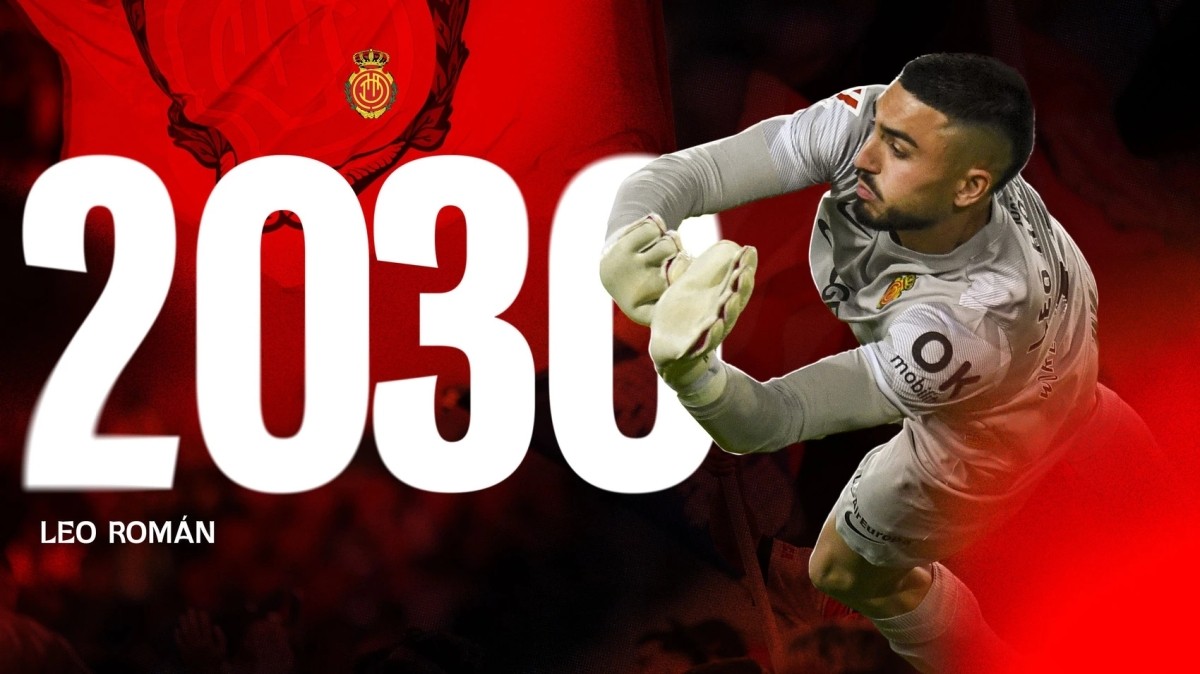 Leo Román renueva con el Mallorca Leo Román renueva con el Mallorca