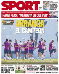 portada periódico deportivo