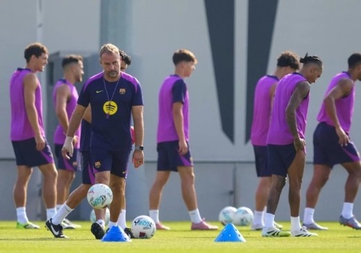 Nueva baja importante en el entrenamiento del Barcelona y última hora sobre  Lewandowski