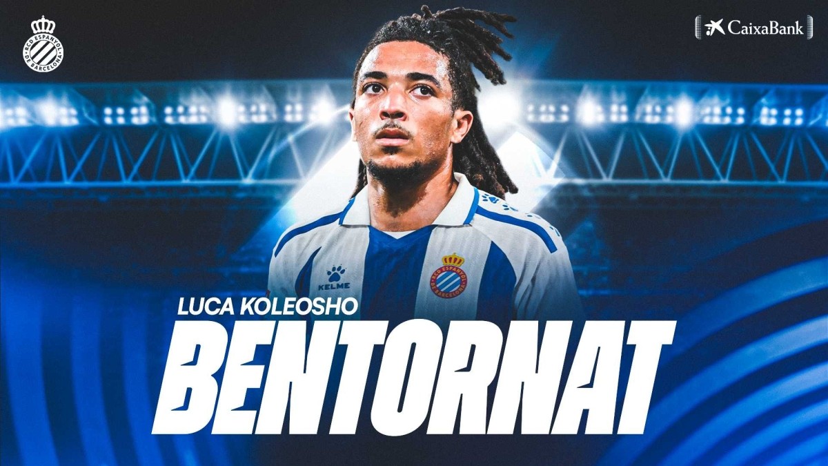 El Espanyol hace oficial el fichaje de Luca Koleosho