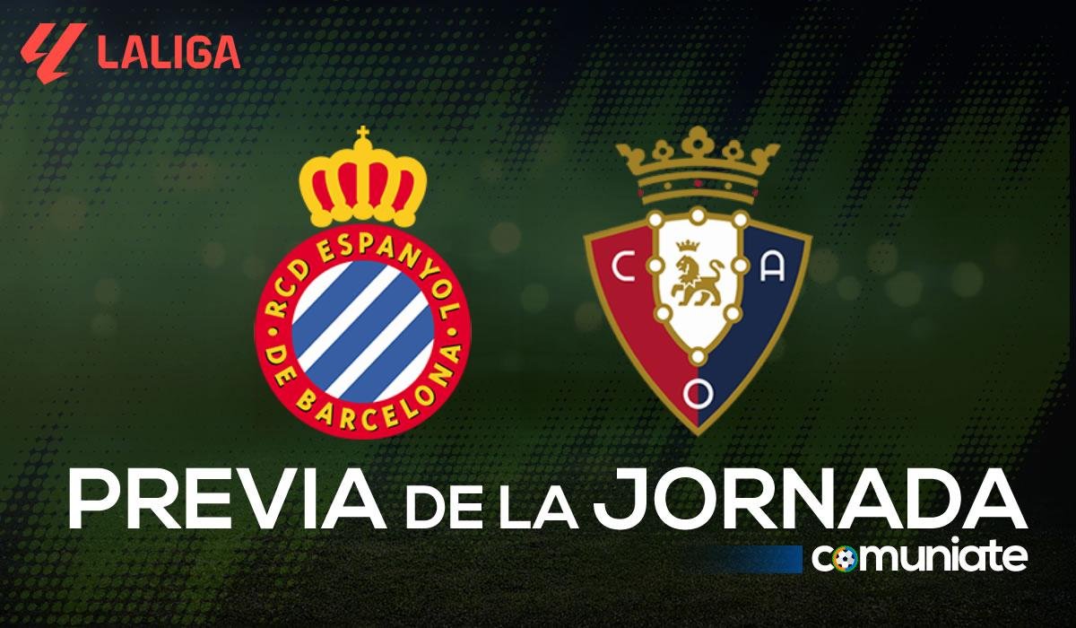 Previa, alineaciones probables y consejos fantasy del Espanyol - Osasuna. Jornada 3 de LaLiga. Previa, alineaciones probables y consejos fantasy del Espanyol - Osasuna. Jornada 3 de LaLiga.