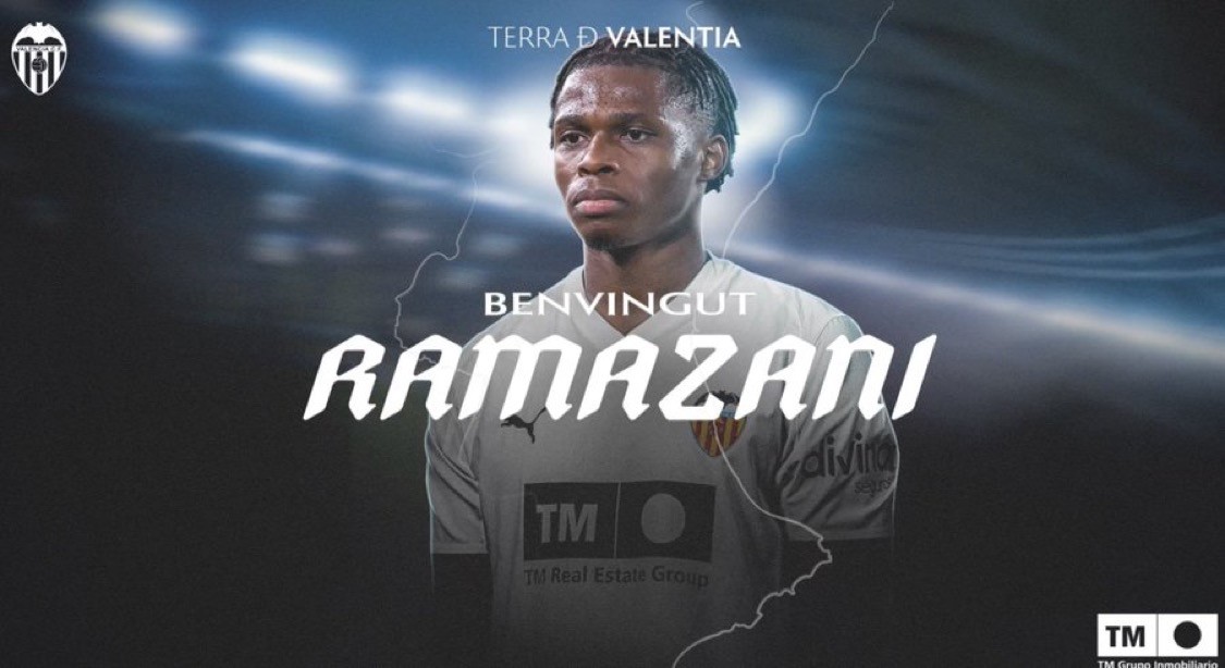 El Valencia hace oficial la incorporación de Largie Ramazani