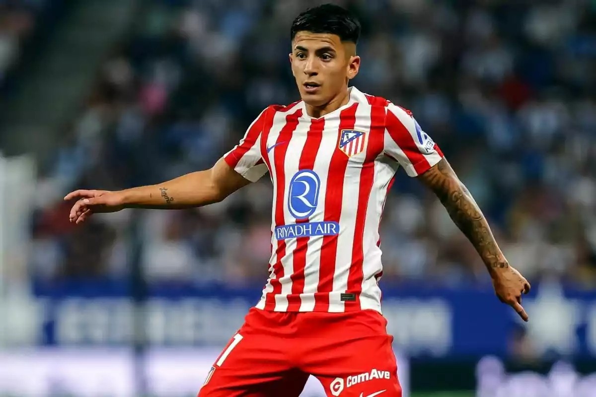 Almada enciende las alarmas en el Atlético por molestias
