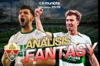 Guía Fantasy de la plantilla, alineación tipo y recomendables de Elche C.F. temporada 25/26. ACTUALIZADO 1er PARÓN DE SELECCIONES