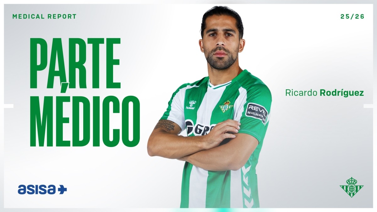 Parte médico oficial y tiempo de baja de Ricardo Rodríguez