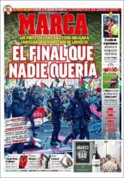 portada periódico deportivo