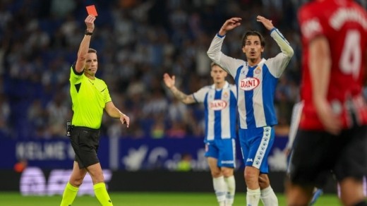 Los partidos de sanción a los que se expone Pere Milla tras su expulsión ante el Mallorca