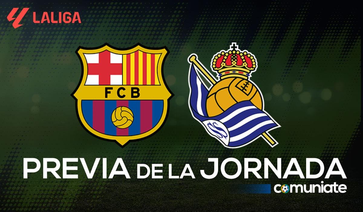 Previa, alineaciones probables y consejos fantasy del Barcelona - Real Sociedad. Jornada 7 de LaLiga. Previa, alineaciones probables y consejos fantasy del Barcelona - Real Sociedad. Jornada 7 de LaLiga.