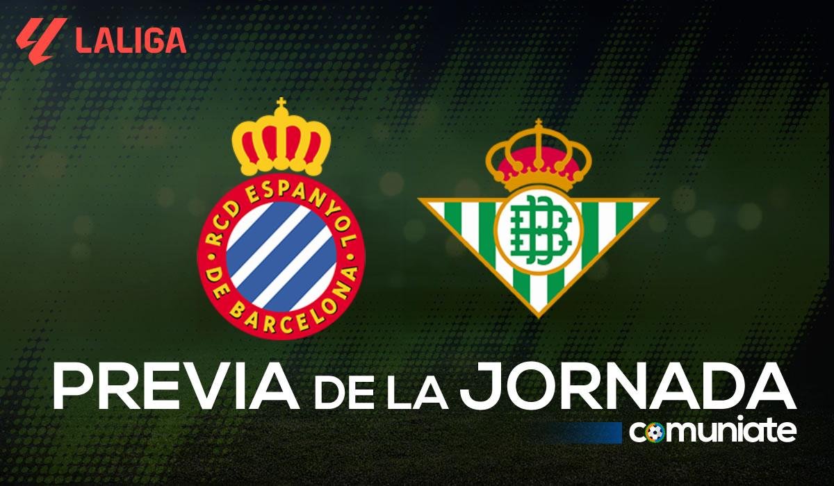 Previa, alineaciones probables y consejos fantasy del Espanyol - Betis. Jornada 8 de LaLiga.