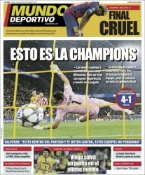 portada periódico deportivo
