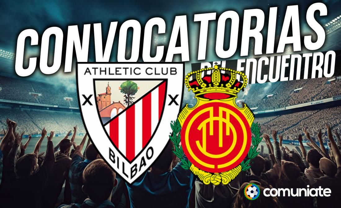 Jugadores convocados para el partido Athletic y Mallorca. Jornada 8. Jugadores convocados para el partido Athletic y Mallorca. Jornada 8.