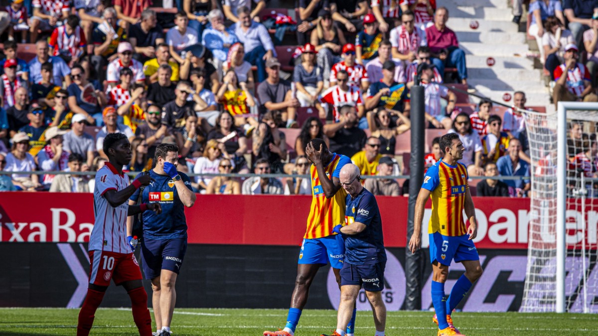 Diakhaby: parte médico oficial y tiempo estimado de baja.