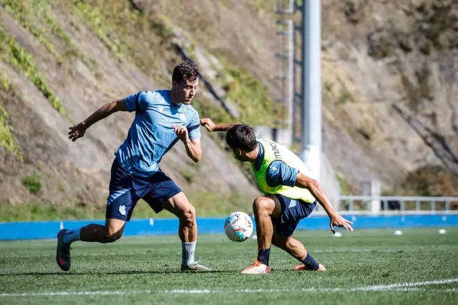 La Real Sociedad recupera a cuatro jugadores para enfrentarse al Celta La Real Sociedad recupera a cuatro jugadores para enfrentarse al Celta