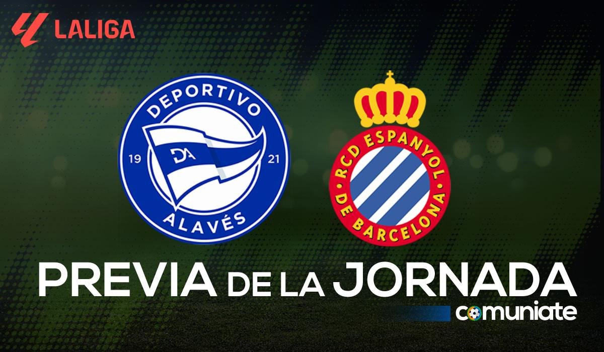 Alavés - Espanyol. Previa, alineaciones probables y consejos fantasy. Jornada 11 de LaLiga.